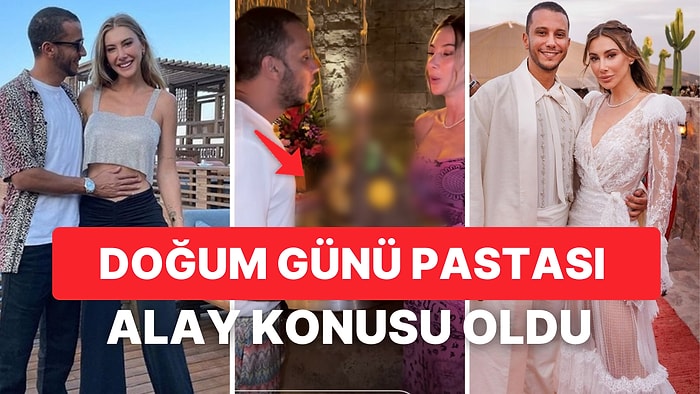 Şeyma Subaşı'nın Eşi Meedo İçin Hazırlattığı Doğum Günü Pastası Sosyal Medyayı Salladı!