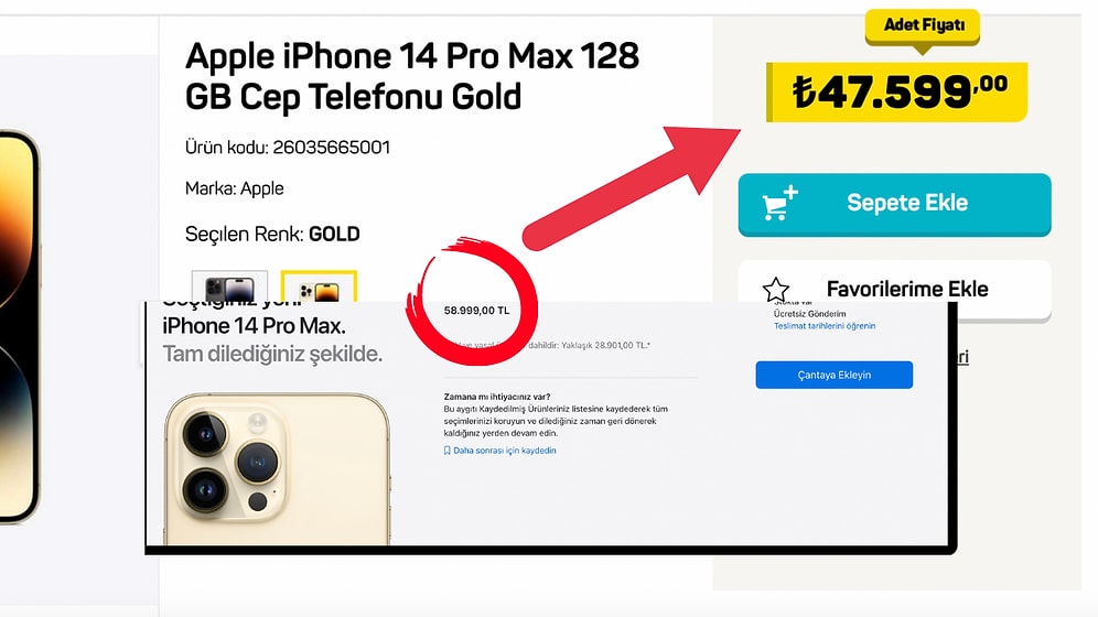 11 Bin TL Daha Ucuz! A101'den Çok Daha Uygun Fiyata Alabileceğiniz iPhone Cep Telefonu Modelleri