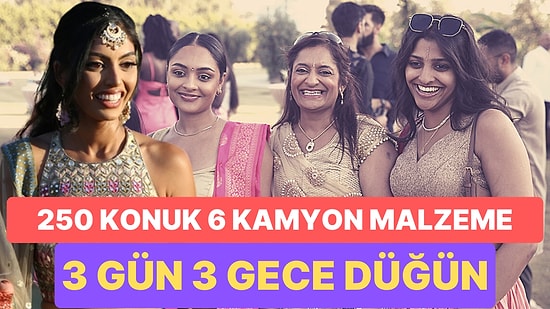 Hintli Çift, Kuşadası’nda 3 Gün 3 Gece Düğün Yaptı, 250 Davetli İçin 6 Kamyon Malzeme Kullanıldı