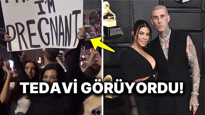 Cinsel İlişki İzni İstemişti... Kourtney Kardashian, Hamileliğini Eşi Travis'e Duyurma Şekliyle Gündem Oldu!