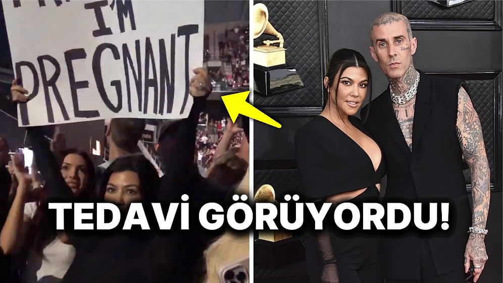 Cinsel İlişki İzni İstemişti... Kourtney Kardashian, Hamileliğini Eşi Travis'e Duyurma Şekliyle Gündem Oldu!