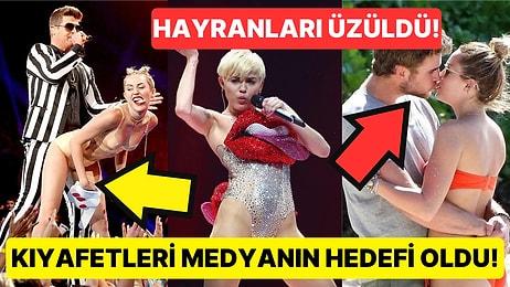 Kıyafetleri Medyanın Hedefi Olmuştu: İmajıyla Akıllara Kazınan Müziğin Mihenk Taşı Miley Cyrus!