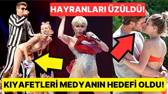 Kıyafetleri Medyanın Hedefi Olmuştu: İmajıyla Akıllara Kazınan Müziğin Mihenk Taşı Miley Cyrus!