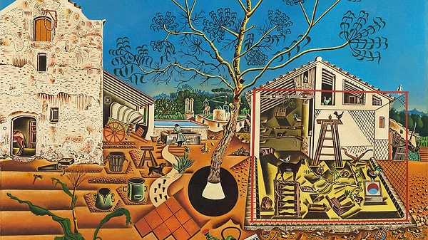 Miro'nun en ünlü eserleri arasında "Çiftlik Tablosu", "Sürülmüş Tarla" ve "Annelik" bulunur.