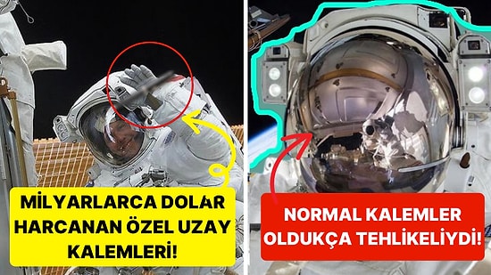 NASA Uzayda Kullanmak için Kalem Tasarlarken Milyarlarca Dolar mı Harcamıştı?