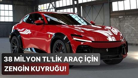 Ferrari'nin 38 Milyon TL'lik Yeni SUV modeli Purosangue için Türkiye'de 40 Kişilik Sıra Var!
