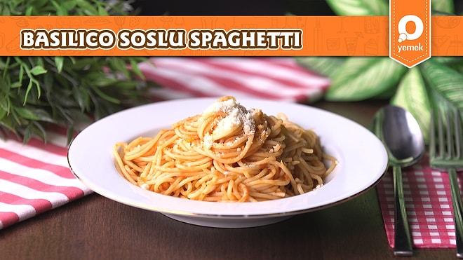 Efsane Sosuyla Basilico Soslu Spagetti Nasıl Yapılır?
