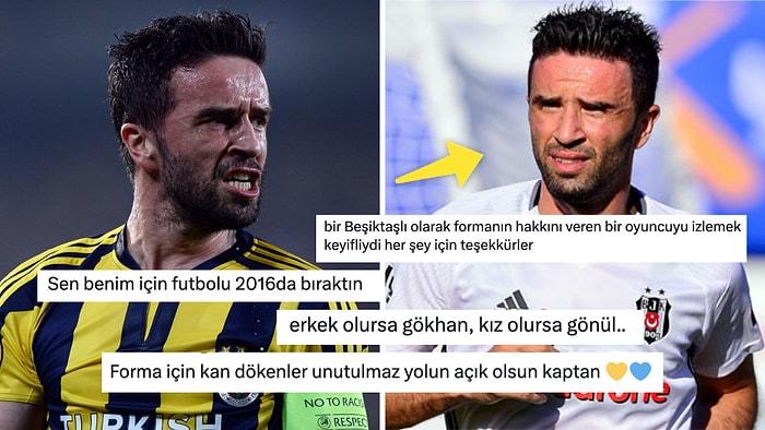 Futbolu Bıraktığını Duyuran Eski Fenerbahçeli Futbolcu Gökhan Gönül'e Gelen Tepkiler