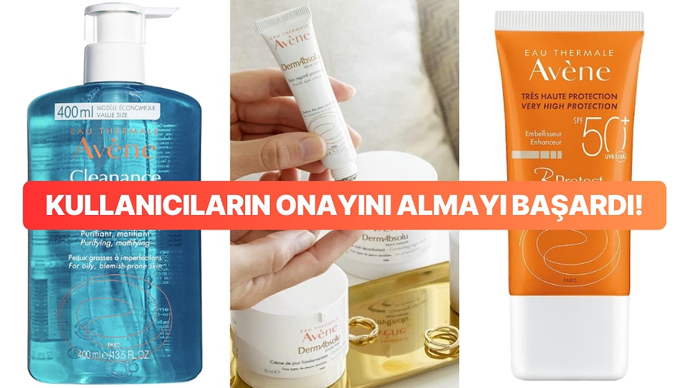 Kullanıcılarından Tam Not Alan Avene Markasının En Beğenilen 13 Cilt Bakım Ürünü