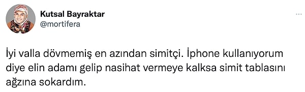 1. Gelin, sosyal medya kullanıcılarının simitçinin eleştirildiği, iş insanınsa övüldüğü paylaşıma verdiği tepkilere beraber bakalım!👇