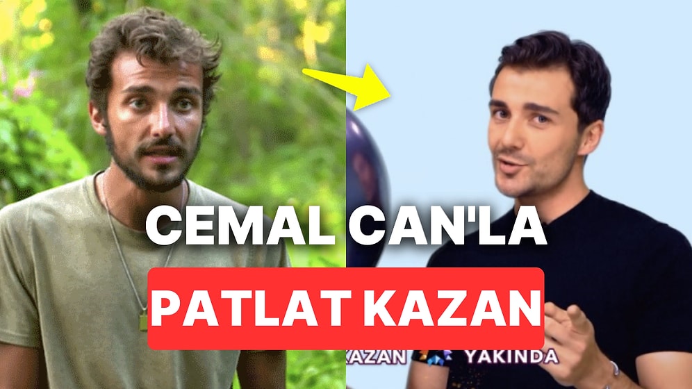 Eski Survivor Şampiyonu Cemal Can Canseven Kariyerinde Yeni Bir Adım Atıyor: Patlat Kazan Yakında STAR'da!