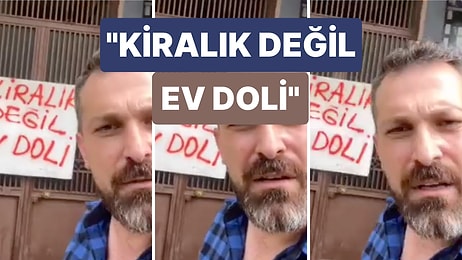 Perdelerini Yıkamak İçin Çıkardıkları Eve Sayısız Kez 'Kiralık Olup Olmadığını' Sormak İçin Geldiler