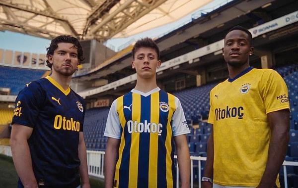 Fenerbahçe'nin 23/24 sezonunda giyeceği formalar ⬇️