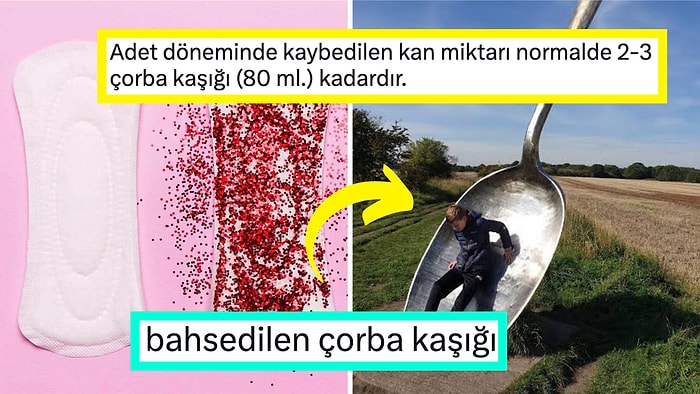 Kadınların Regl Olurken 3 Çorba Kaşığı Kan Kaybettiği Bilgisi Sosyal Medyada Akılları Karıştırdı