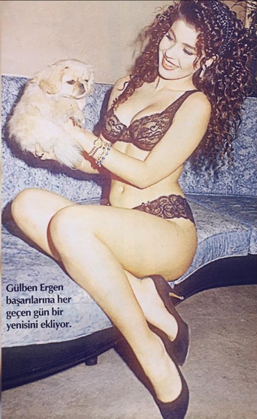 6. Gülben Ergen henüz "Merhaba" isimli ilk kasetini çıkartmadan ö...