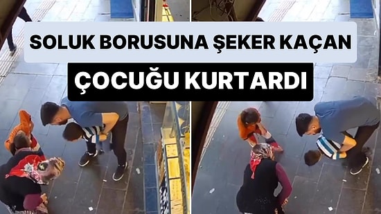 Soluk Borusuna Şeker Kaçan Çocuğu Heimlich Manevrasıyla Kurtaran Pelerinsiz Kahraman