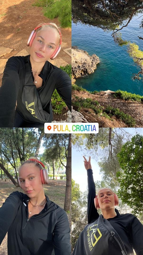 Sarı-lacivertli takımla şampiyonluk yaşayan Arina Fedorovtseva, tatilde ülkesinde katıldığı bir programda özel hayatıyla ilgili demeçler verdi.