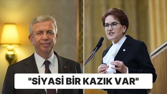 Tanju Özcan’ın İddiası: “Mansur Yavaş, Meral Akşener’e Kazık Attı”