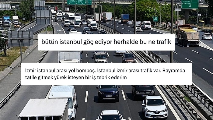 Tatilcilerin Göçü Başladı! Bayram Tatilini Şehir Dışında Geçirmek İsteyenler Trafikte Uzun Kuyruklar Oluşturdu