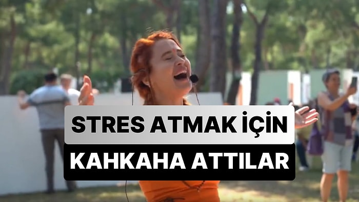 Antalya HayatPark'ta Vatandaşlar Gülerek Stres Attılar