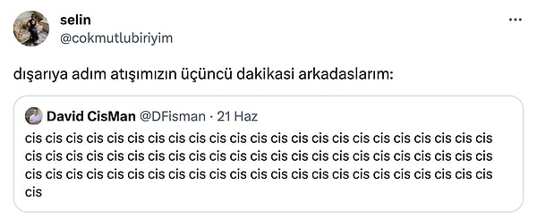 Arkadaşları menşınlamalık tweet geldi👇