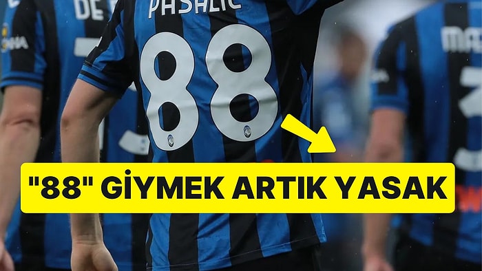 Nedeni Çok Eskiye Dayanıyor! İtalya Seri A'da Futbolcuların 88 Numara Alması Yasaklandı