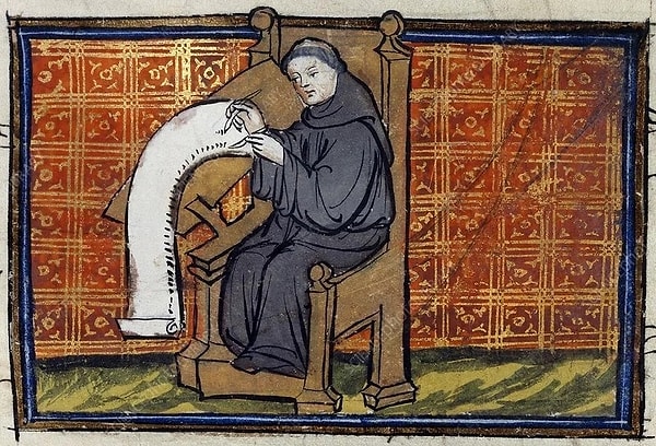 6. Знак «@» произошел от латинского предлога, который использовали некоторые монахи.