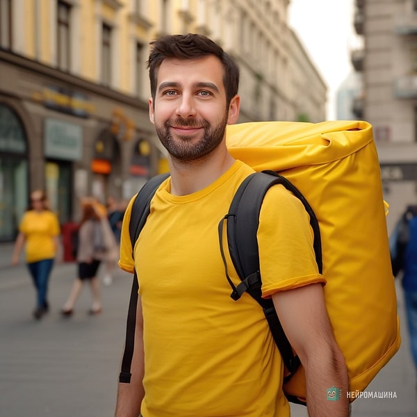 Иван Ургант — курьер