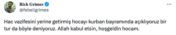 Bayram günü gelen bu habere binlerce Fenerbahçeli'den yorum yağdı.