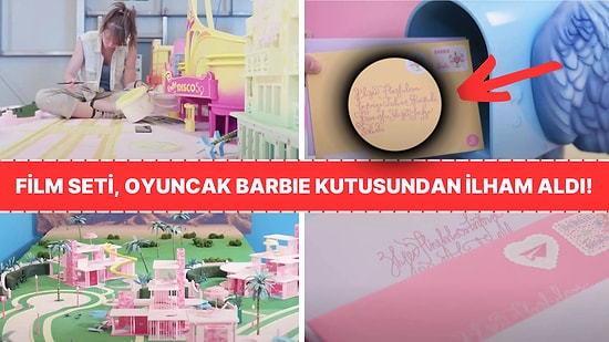 Herkesin Heyecanla Beklediği "Barbie" Filmi, Set Detayları ile Sosyal Medyada Gündem Oldu!