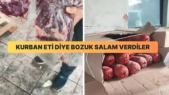 Halk Sağlığıyla Böyle Oynadılar: Kurban Eti Diye Bozuk Etleri Verdiler