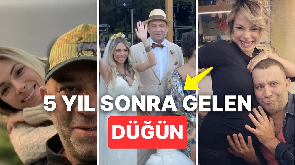 Mesut Komiser Aşk Tazeledi! Arka Sokaklar'ın Sevilen Oyuncusu Şevket Çoruh Beş Yıllık Eşiyle Düğün Yaptı