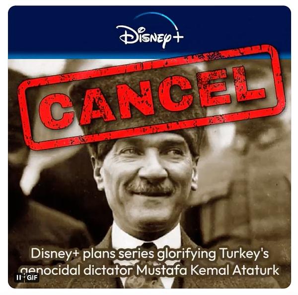 Ayrıca Atatürk'ün fotoğrafı ile bir boykot görseli ekleyen Komite'nin yaptığı paylaşıma Twitter'da Türk kullanıcılardan gelen tepkiler çığ gibi büyüdü.