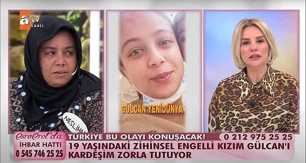 16. Esra Erol'a 19 yaşındaki zihinsel engelli kızlarının kaybolması üzerine başvuran acılı anne ve baba, kızlarının öz dayısı tarafından kaçırıldığını öğrendi. İşte tüm Türkiye'yi hayrete sokan Gülcan Yenidünya olayı...