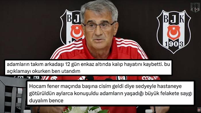 Şenol Güneş'in Hatayspor ve Gaziantep FK İçin Söylediği Sözler Sosyal Medyada Eleştiri Oklarının Hedefi Oldu