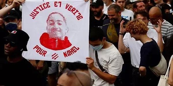 Fransa’da, 17 yaşındaki bir gencin polis tarafından öldürülmesi sonrasında özellikle göçmenlerin yaşandığı mahallelerde protestolar yaşanıyor.
