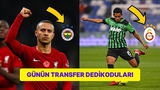 Taraflı Tarafsız Herkesi Heyecanlandıran Günün En Dikkat Çekici Transfer Dedikoduları
