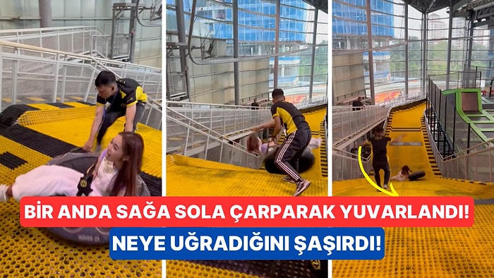 Kadını Çuval Fırlatır Gibi Savuran Çalışan Sosyal Medyanın Gündemine Oturdu
