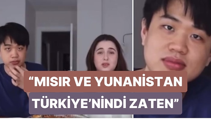 Eşiyle Birlikte Çektiği Yemek Videosunda ‘Baklava Bizimdir’ Diyen Ülkelere Tarih Bilgisiyle Ayar Veren Koreli