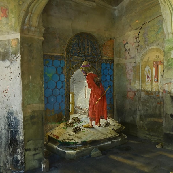 9. Дрессировщик черепах, Осман Хамди-бей (1906 г.)