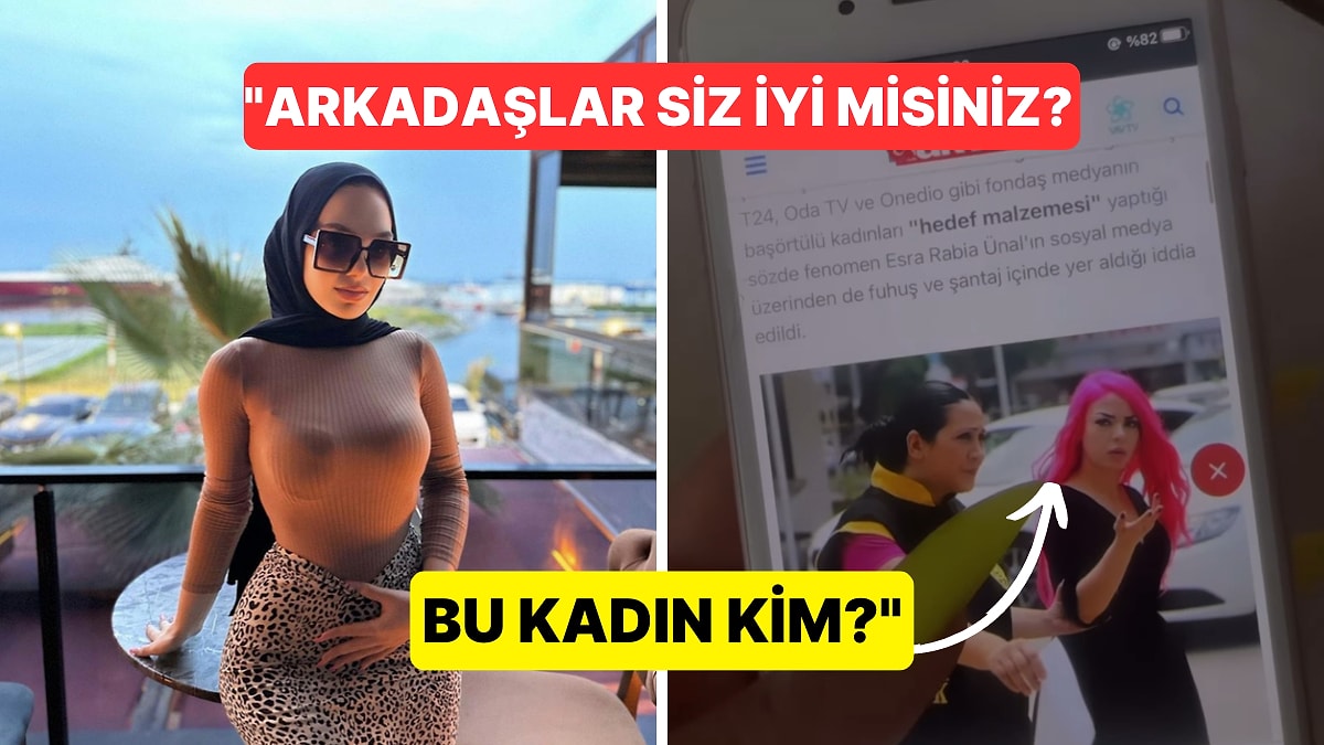 Tesettürlü Fenomen Esra Rabia Ünal Hakkında Çıkan Fuhuş Kaydı İddialarını  Yalanladı!