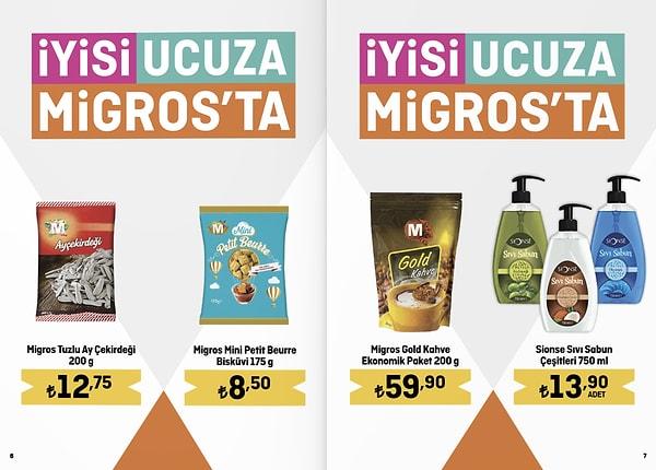 Migros Gold Kahve Ekonomik Paket 200 g 59,90 TL.
