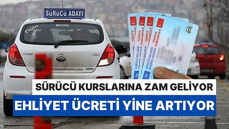 Sürücü Kursları Zam İçin Geri Sayıma Geçti: Ehliyet Ücreti Yine Artacak