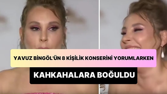 Funda Arar, Yavuz Bingöl'ün 8 Kişilik Konserini Kahkahalarla Yorumladı