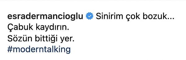"Çabuk kaydırın" diyen Dermancıoğlu, Instagram'dan kendisiyle Modern Talking'in vokalisti Thomas Anders arasındaki benzerliğe dikkat çekti!