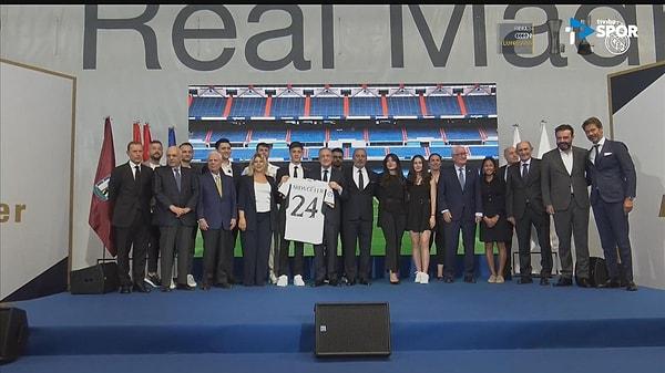 Güler ailesi ve Real Madrid ailesi 📸