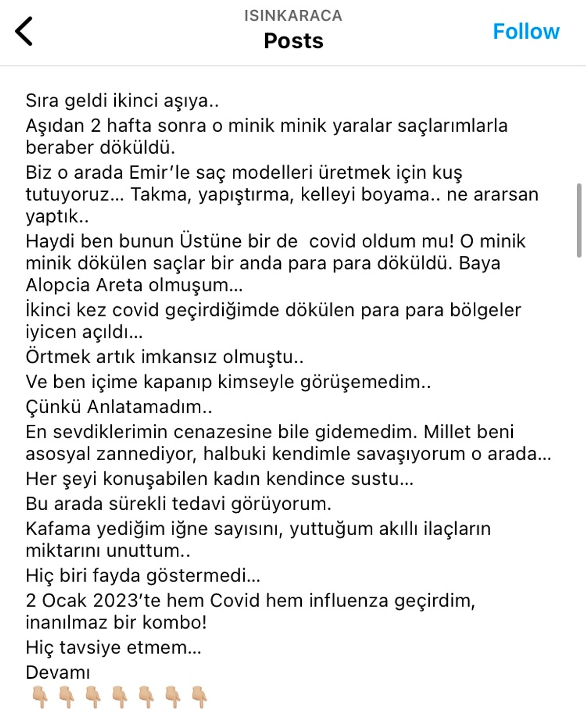 I��n Karaca Yakaland��� Hastal��� Sosyal Medyadan Duyurdu