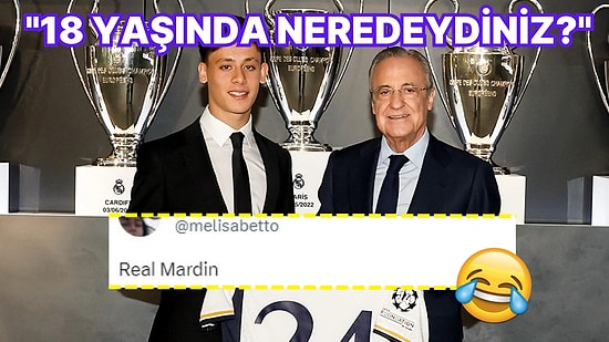 Arda Güler'in Göğüs Kabartan Transferinin Ardından 18 Yaşında Nerede Olduklarını Anlatan Kullanıcılar Güldürdü