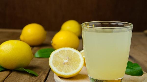 Limon Suyu Kullanımı