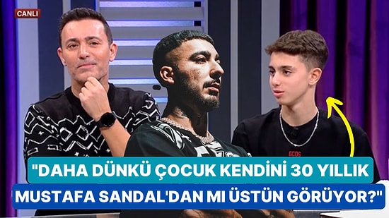 Mustafa Sandal'ın Oğlu Yaman, Uzi'nin Babasına Yersiz Çıkışına Tepki Gösterdi!